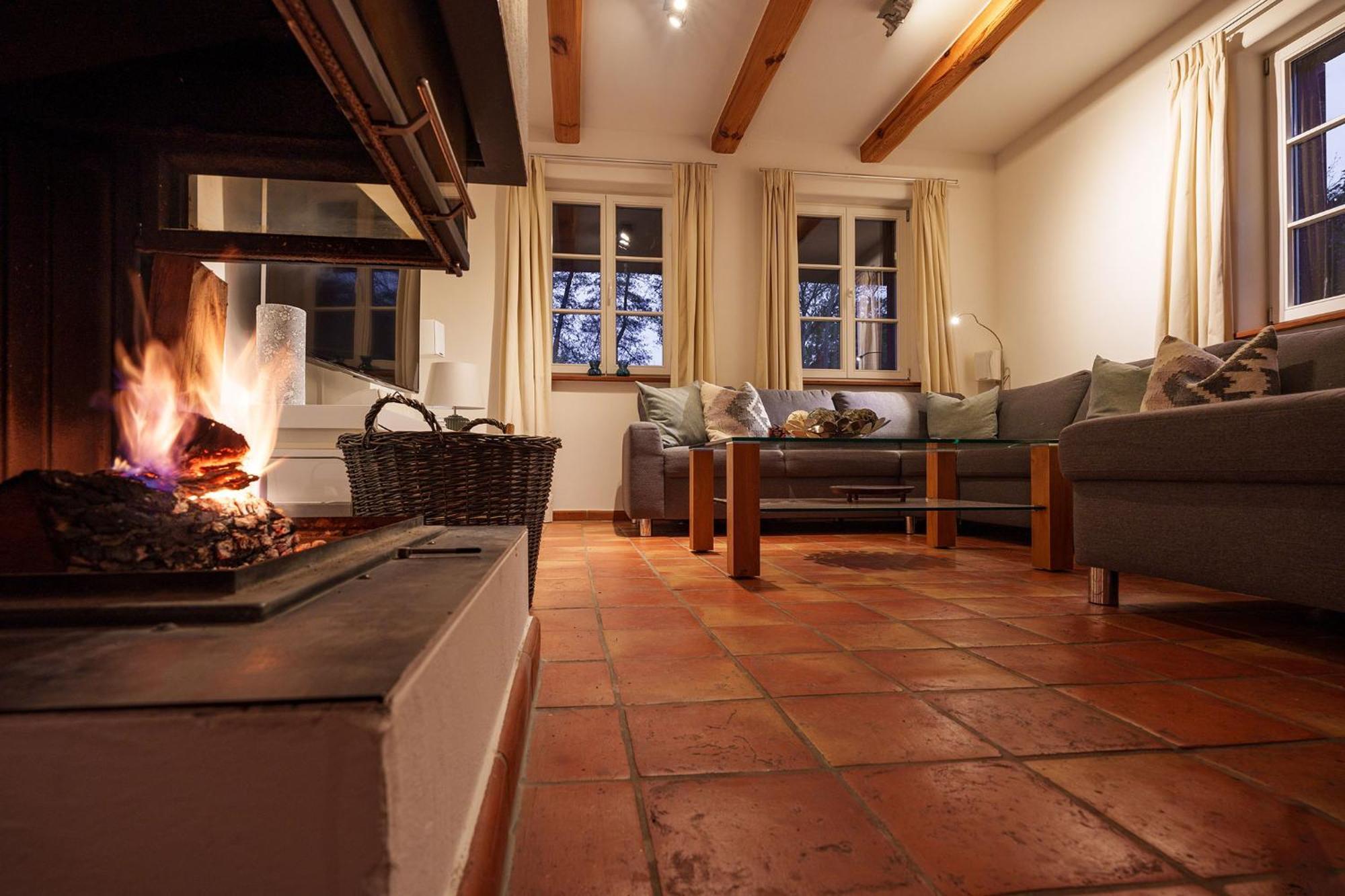 Vila Exklusives Holzhaus Burg  Exteriér fotografie